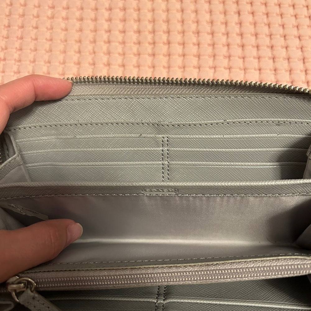 Coach Python-Print Zip Wallet - image 8